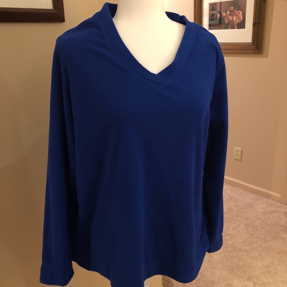 Velour Like Top